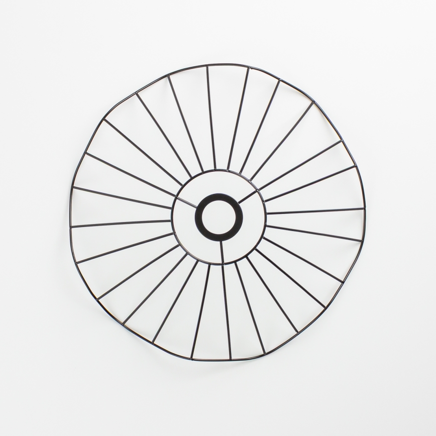 Brilagi - LED-pendellampa CERIA WIRE på vajer 1xE27/40W/230V Ø 40 cm svart