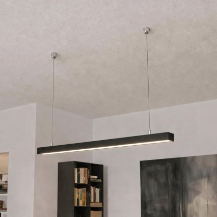 Brilagi - LED pendellampa FULLDAY LED/20/30/40W/230V 2700/4000/6000K 120 cm svart