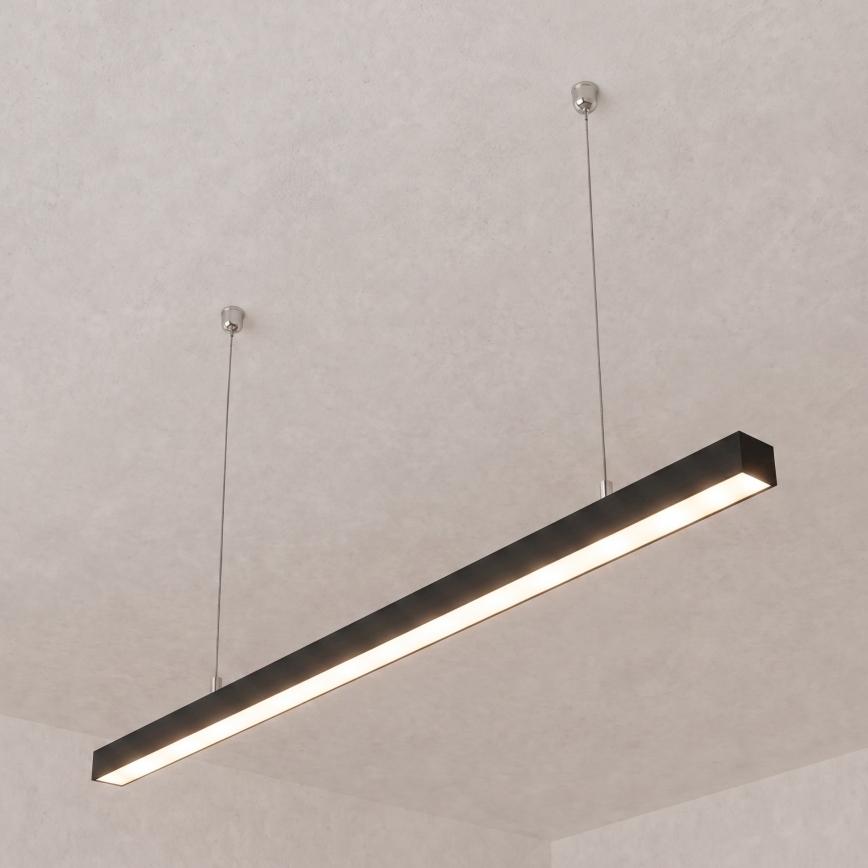 Brilagi - LED-pendellampa FULLDAY LED/30/40/50W/230V 2700/4000/6000K 150 cm svart