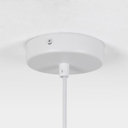BRILAGI - LED Pendellampa med kabel CONE SINGLE 1xGX53/15W/230V vit
