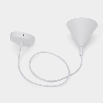 BRILAGI - LED Pendellampa med kabel CONE SINGLE 1xGX53/15W/230V vit