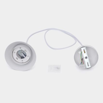 BRILAGI - LED Pendellampa med kabel CONE SINGLE 1xGX53/15W/230V vit