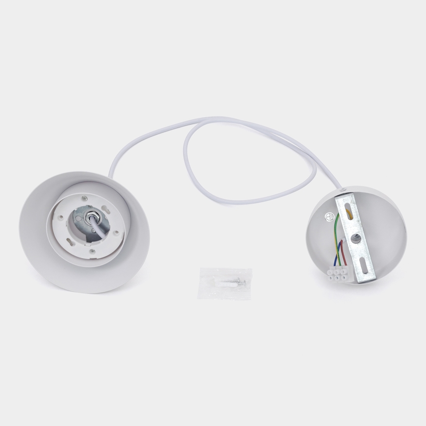BRILAGI - LED Pendellampa med kabel CONE SINGLE 1xGX53/15W/230V vit