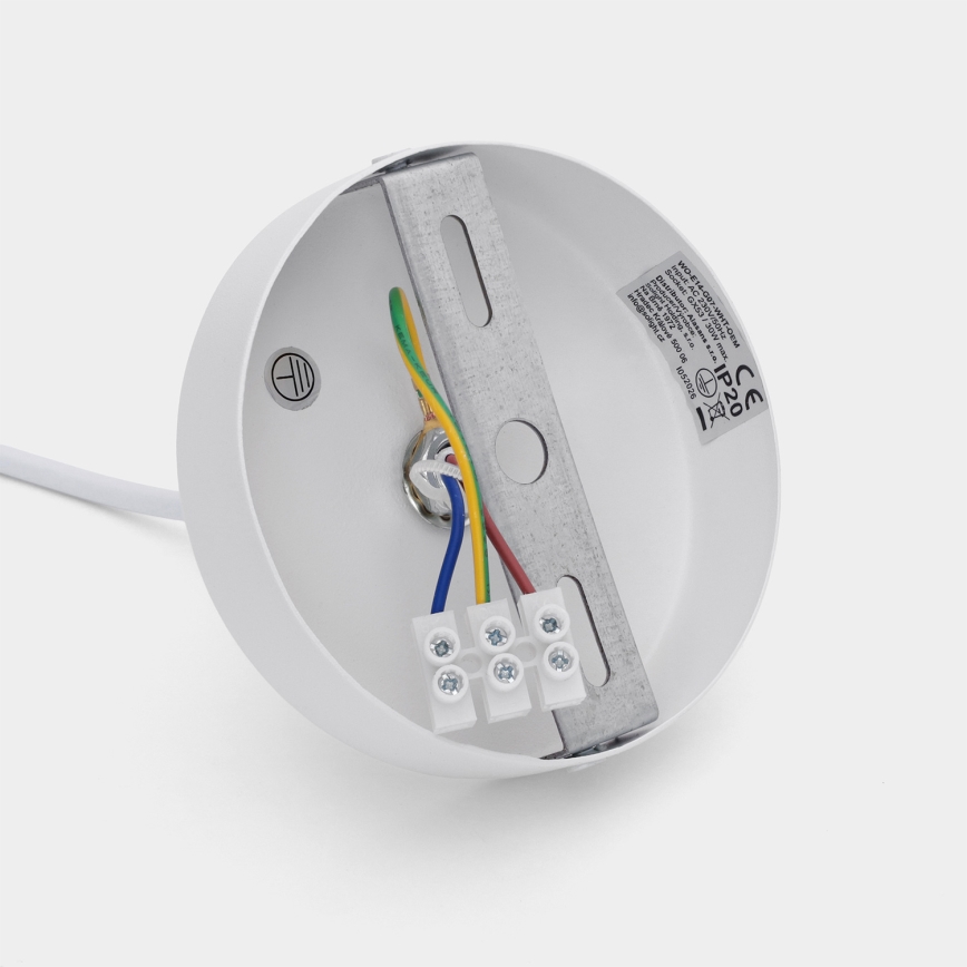 BRILAGI - LED Pendellampa med kabel CONE SINGLE 1xGX53/15W/230V vit