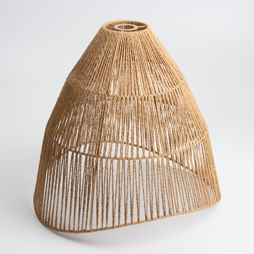 Brilagi - LED-pendellampa med vajer CERIA BOHO 1xE27/40W/230V Ø 70 cm brun