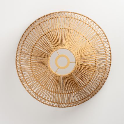 Brilagi - LED-pendellampa med vajer CERIA BOHO 1xE27/40W/230V Ø 70 cm brun