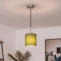 Brilagi - LED-pendellampa NUBILA med kabelupphängning 1xE27/60W/230V Ø 14 cm svart/grön