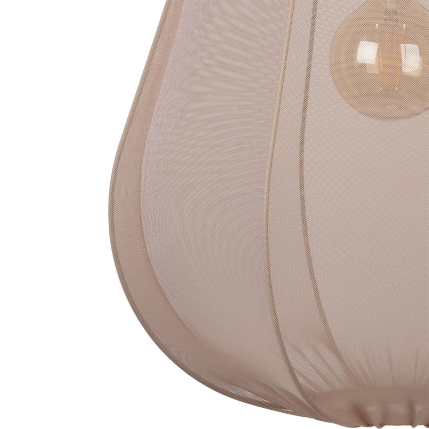 BRILAGI - LED-pendellampa på kabel ARVEN 1xE27/8W/230V Ø 37 cm beige
