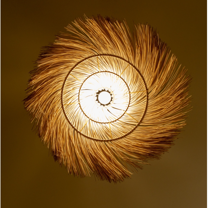 Brilagi - LED-pendellampa på kabel CERIA BOHO 1x E27/40W/230V Ø 100 cm rotting