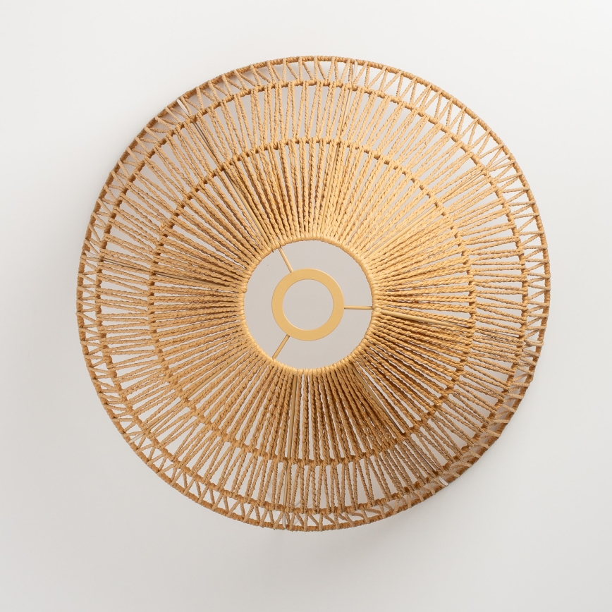 Brilagi - LED-pendellampa på kabel CERIA BOHO 1xE27/40W/230V Ø 50 cm brun