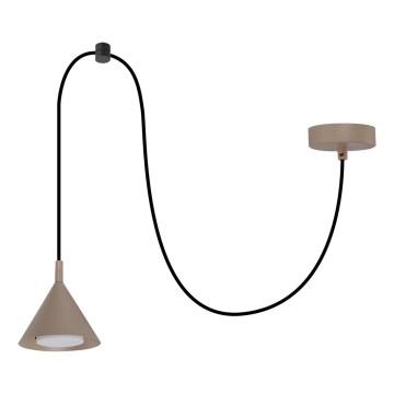 BRILAGI - LED Pendellampa på kabel CONE SINGLE SPIDER 1xGX53/15W/230V beige