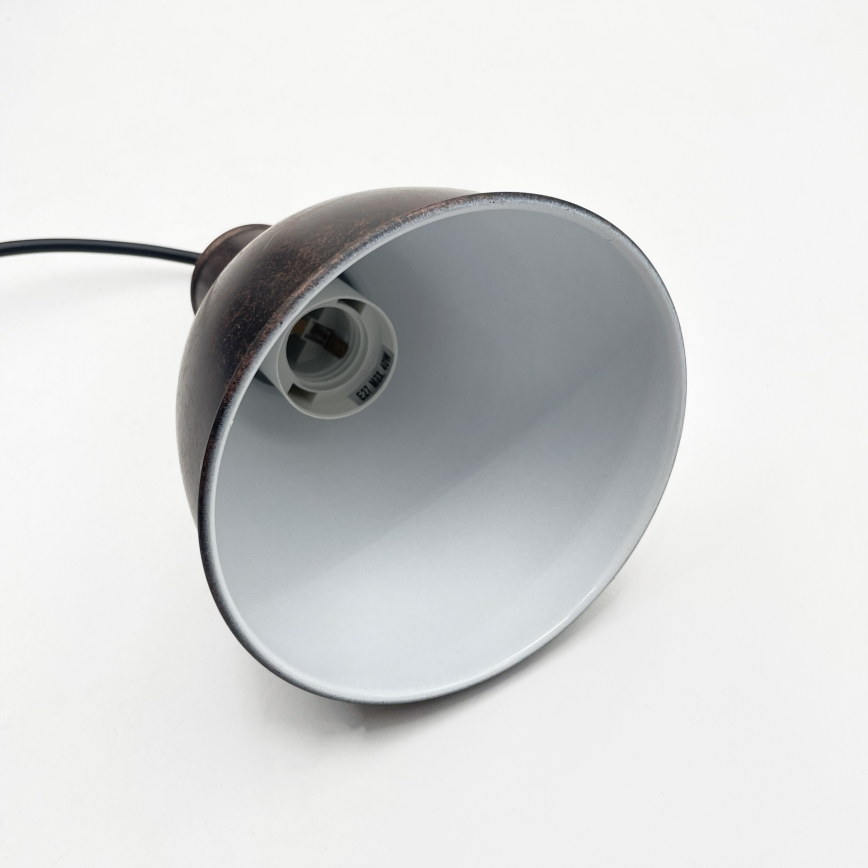 BRILAGI - LED-pendellampa på kabel RIDDY 3xE27/60W/230V koppar/patina