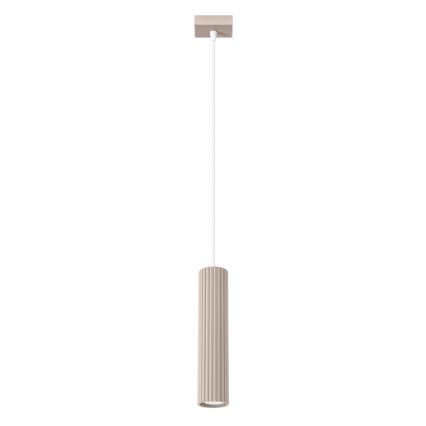 Brilagi - LED-pendellampa på sladd CRESTO 1xGU10/10W/230V taupe