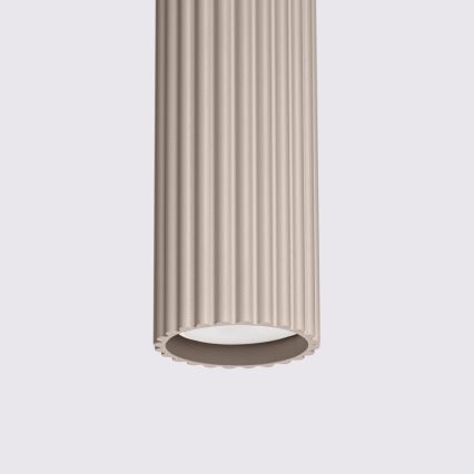 Brilagi - LED-pendellampa på sladd CRESTO 1xGU10/10W/230V taupe