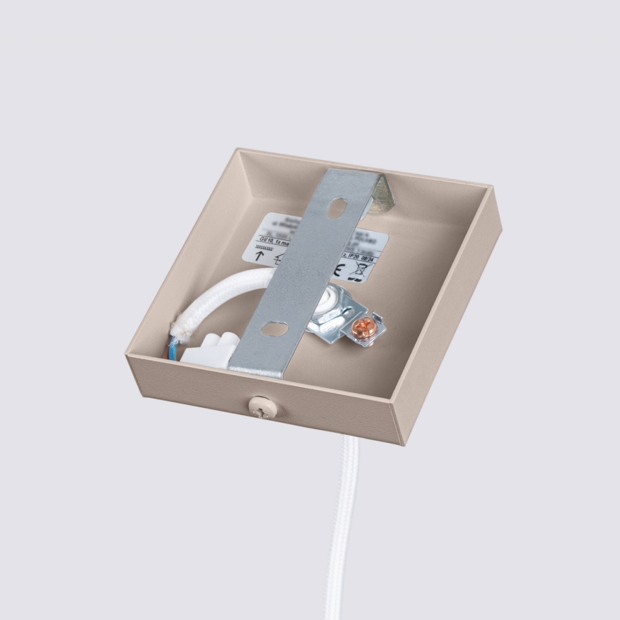 Brilagi - LED-pendellampa på sladd CRESTO 1xGU10/10W/230V taupe