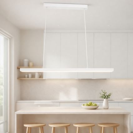 Brilagi - LED-pendellampa på vajer AXIS LED/30W/230V 120 cm vit