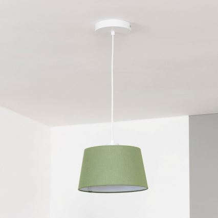 Brilagi - LED-pendellampa på vajer CERIA 1xE27/40W/230V Ø 25 cm grön