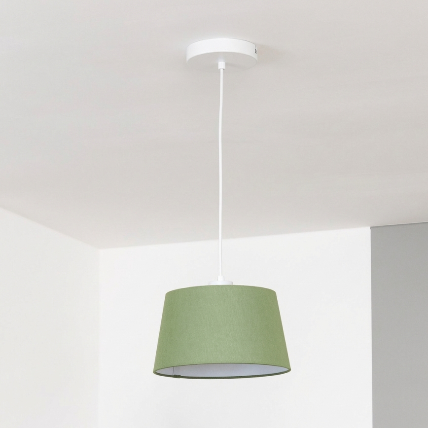 Brilagi - LED-pendellampa på vajer CERIA 1xE27/40W/230V Ø 25 cm grön