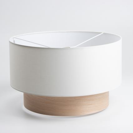 Brilagi - LED-pendellampa på vajer CERIA 1xE27/40W/230V Ø 50 cm vit/beige