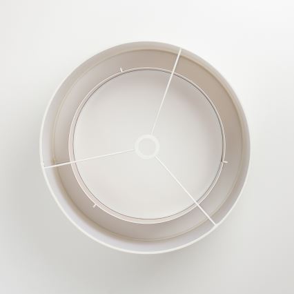 Brilagi - LED-pendellampa på vajer CERIA 1xE27/40W/230V Ø 50 cm vit/beige