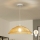 Brilagi - LED-pendellampa på vajer CERIA BOHO 1xE27/40W/230V Ø 50 cm brun