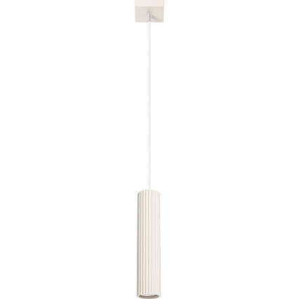 Brilagi - LED-pendellampa på vajer CRESTO 1xGU10/10W/230V krämfärgad