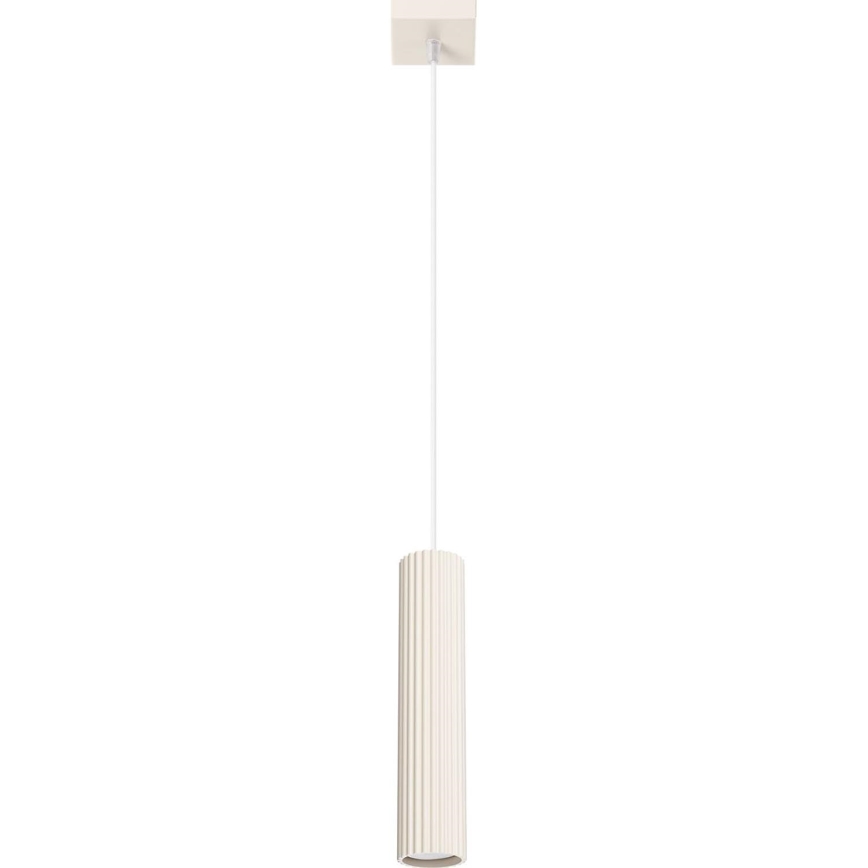 Brilagi - LED-pendellampa på vajer CRESTO 1xGU10/10W/230V krämfärgad