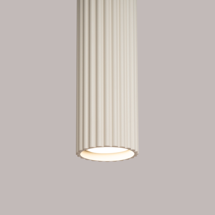 Brilagi - LED-pendellampa på vajer CRESTO 1xGU10/10W/230V krämfärgad