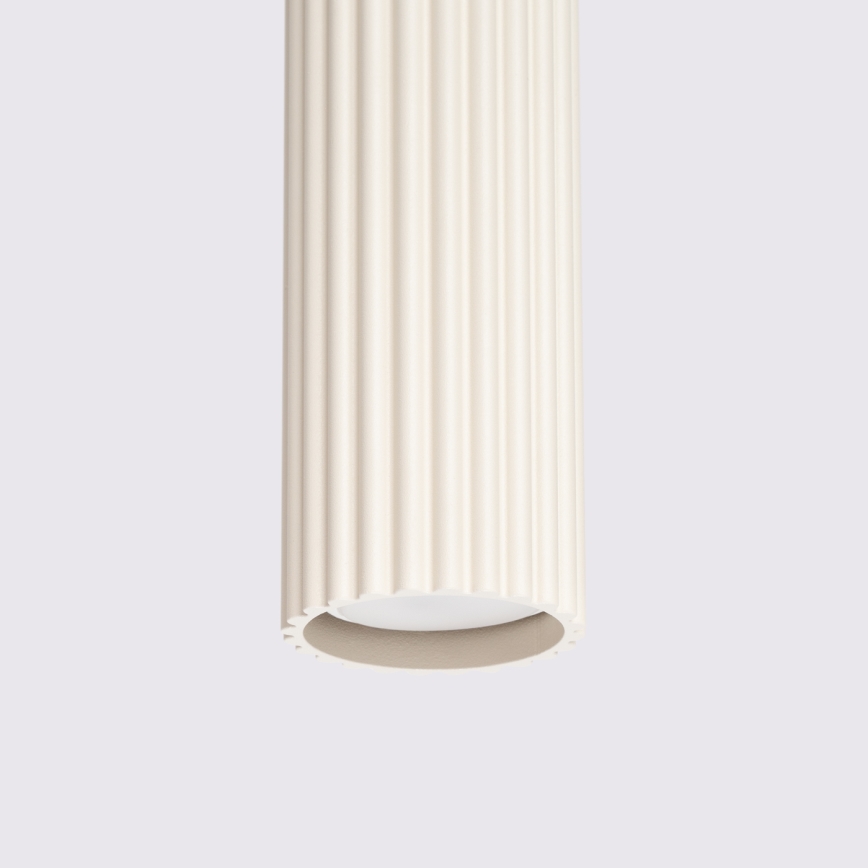 Brilagi - LED-pendellampa på vajer CRESTO 1xGU10/10W/230V krämfärgad