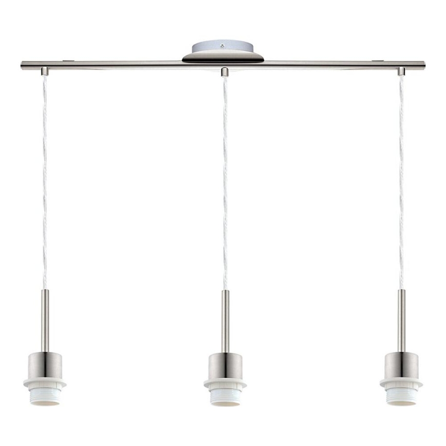 Brilagi - LED-pendellampa på vajer NUBILA 3xE27/60W/230V grön