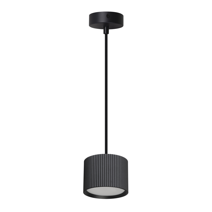 Brilagi - LED Pendellampa på vajer STRIPY 1xGX53/15W/230V svart