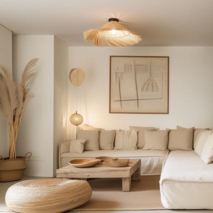 Brilagi - LED-plafond CERIA BOHO 1xE27/40W/230V Ø 70 cm rotting