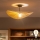 Brilagi - LED plafondlampa CERIA BOHO 1xE27/60W/230V Ø 60 cm, svart/beige