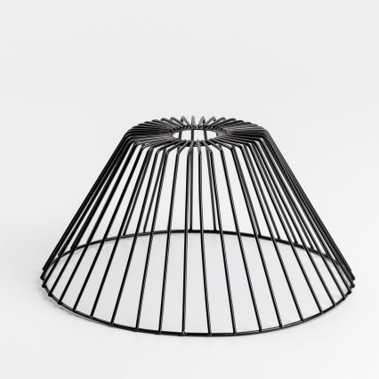 Brilagi - LED-plafondlampa CERIA WIRE 1xE27/40W/230V Ø 30 cm svart/ek