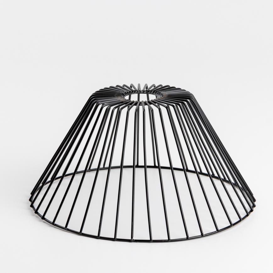 Brilagi - LED-plafondlampa CERIA WIRE 1xE27/40W/230V Ø 30 cm svart/ek