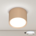 BRILAGI - LED RGB+CCT dimbar spotlampa SMOOTH 1xGX53/14W/230V 60x82 mm 2700-6500K Wi-Fi Tuya beige