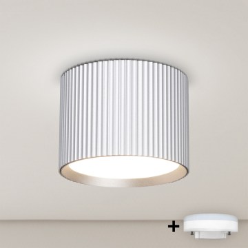 BRILAGI - LED RGB+CCT dimbar spotlight STRIPY 1xGX53/14W/230V 60x82 mm 2700-6500K Wi-Fi Tuya silver