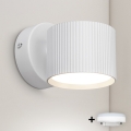 BRILAGI - LED RGB+CCT dimbar väggspot STRIPY 1xGX53/14W/230V 2700–6500K Wi‑Fi Tuya vit