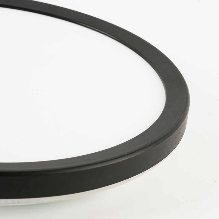 Brilagi - LED RGBW dimbar taklampa ULTRA SLIM LED/18W/230V 2700–6500K Ø 30 cm svart + fjärrkontroll