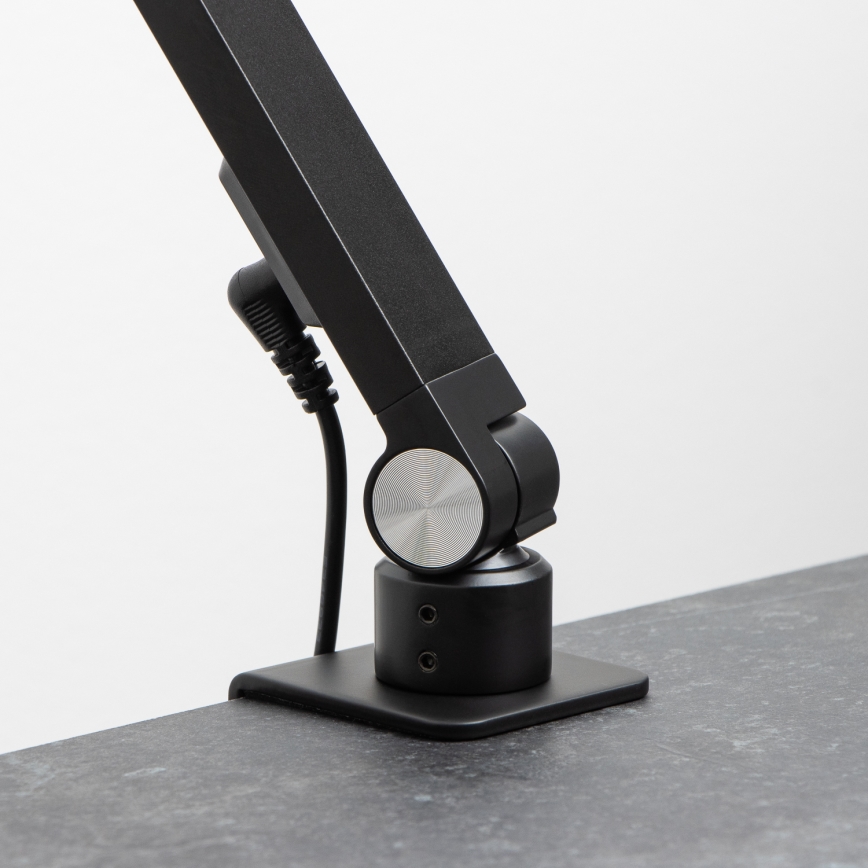 BRILAGI - LED RGBTW dimbar touchstyrd bordslampa med klämma VARIO LED/18W/230V 3000-6500K CRI 96 svart