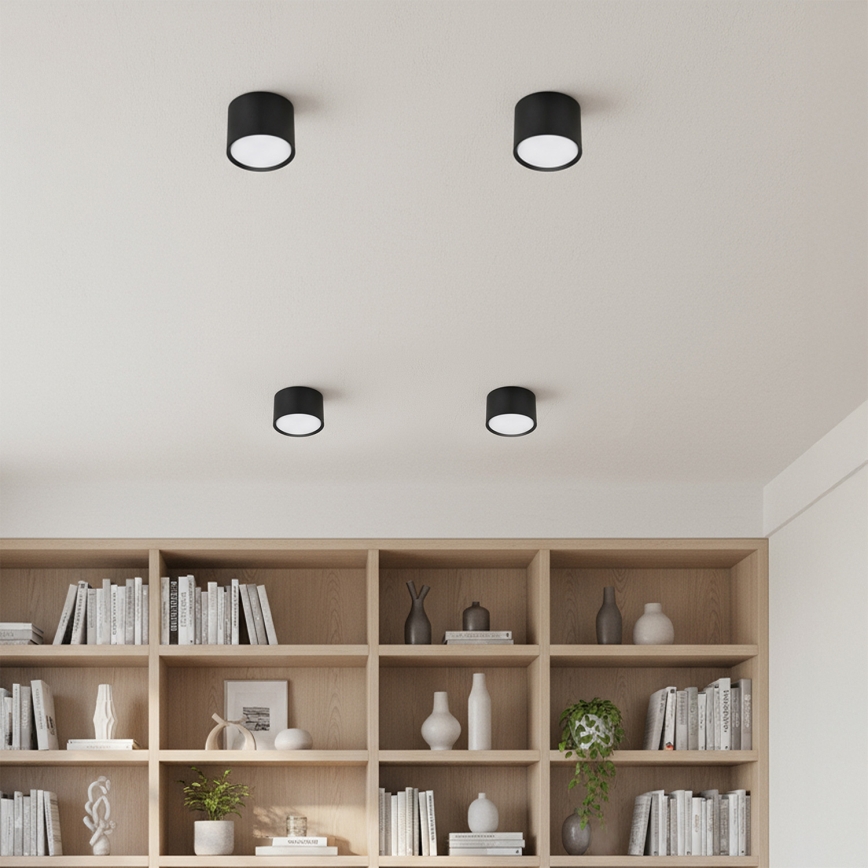 BRILAGI - LED RGB+CCT dimbar infälld spotlight SMOOTH 1xGX53/14W/230V 60x82 mm 2700-6500K Wi-Fi Tuya svart