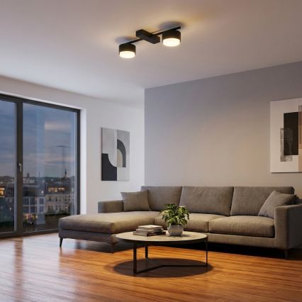 BRILAGI - dimmbar LED RGB+CCT infälld spotlight MONO 2xGX53/14W/230V 2700-6500K Wi-Fi Tuya svart