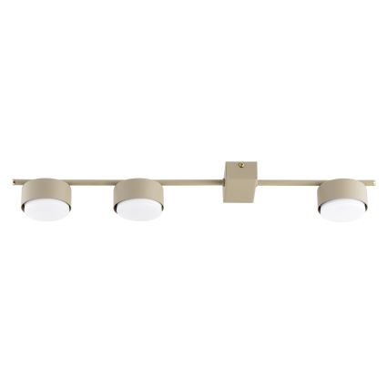BRILAGI - LED RGB+CCT Dimmbar spotlampa MONO 3xGX53/14W/230V 2700-6500K Wi-Fi Tuya beige