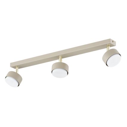 BRILAGI - LED RGB+CCT dimbar takspot MONO 3xGX53/14W/230V 2700-6500K Wi-Fi Tuya beige