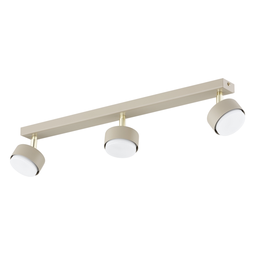BRILAGI - LED RGB+CCT dimbar takspot MONO 3xGX53/14W/230V 2700-6500K Wi-Fi Tuya beige
