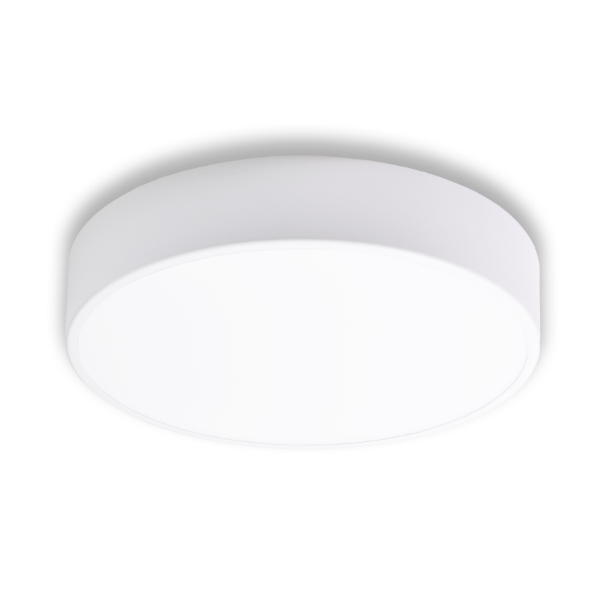 Brilagi - LED RGBW dimmbar badrumstaklampa CLARE 3xE27/9W/230V 2700-6500K Ø 40 cm IP54 Wi‑Fi vit