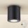 Brilagi - LED RGBW dimbar badrumsarmatur MIA 1xGU10/4,8W/230V 3000K 84x80 mm svart IP54 + fjärrkontroll