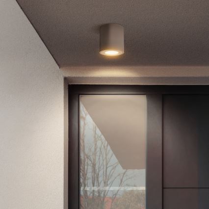 Brilagi - LED RGBW dimmbar badrumsarmatur MIA 1xGU10/4,8W/230V 3000K 84x80 mm beige IP54 + fjärrkontroll