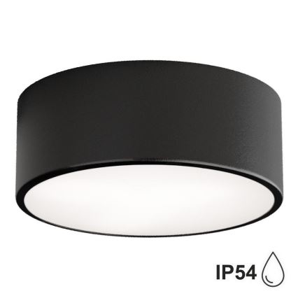 Brilagi - LED RGBW dimbar taklampa för badrum CLARE 1xE27/9W/230V 2700-6500K Ø 20 cm IP54 Wi-Fi svart
