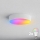 Brilagi - LED RGBW dimbar badrumstaklampa CLARE 2xE27/9W/230V 2700-6500K Ø 30 cm IP54 Wi-Fi vit